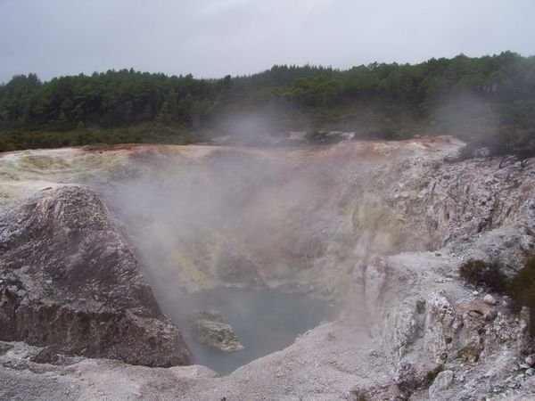 Sulphur craters