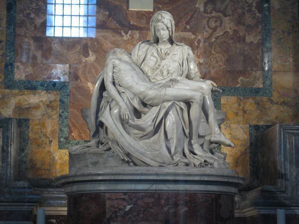 Pieta inside St. Peter's Basilica