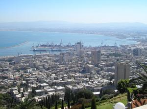 Aerial view of Haifa