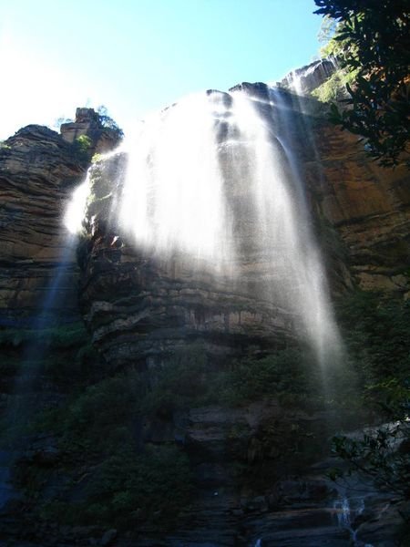 Wentworth Falls from below