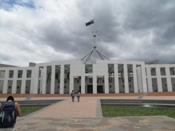 Canberra - Parliament building