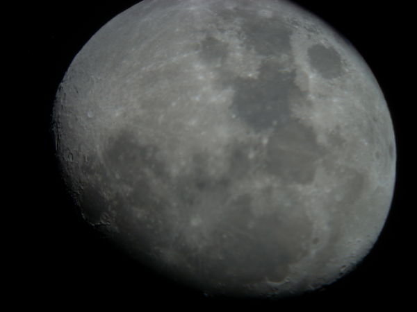 View of The moon From Telescope (2)