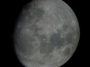 View of The moon From Telescope (1)