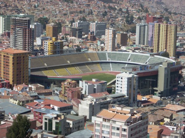 The Footy Stadium In La Paz