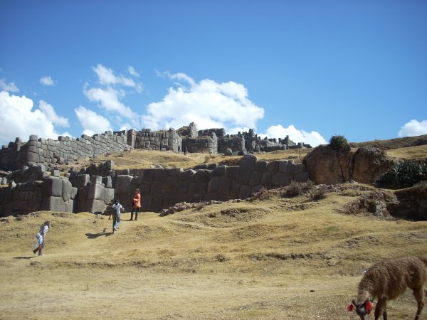 Some ancient ruins outside Cusco
