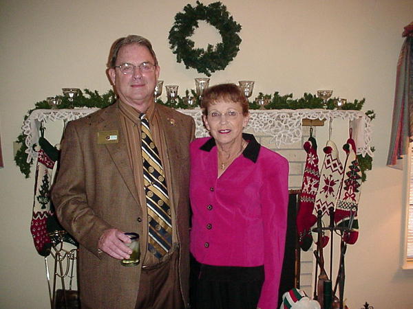 Kent and Linda at the Schneider Home
