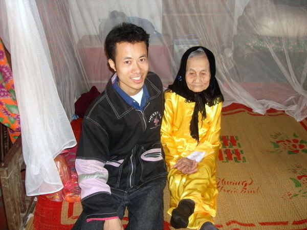 Grandson Gung with Grandma