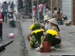 Seller of Flowers