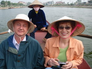 Tom and Anita going to the Perfumed Pagoda