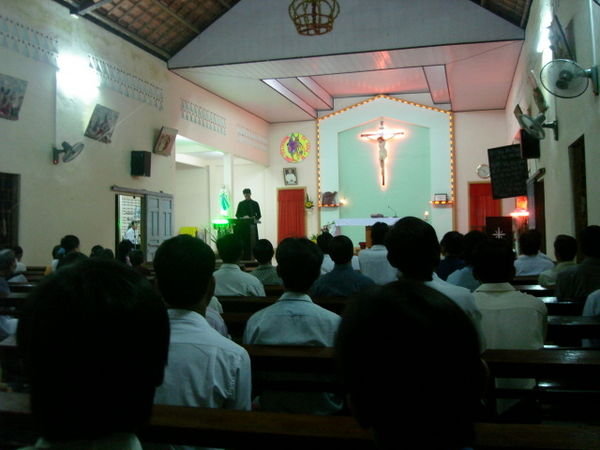 Early morning Mass