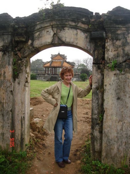 Anita at Citadel-Hue