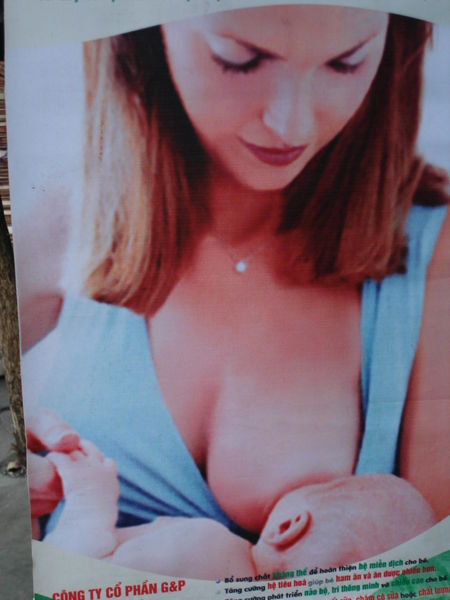 Breast feeding is Popular in Vietnam