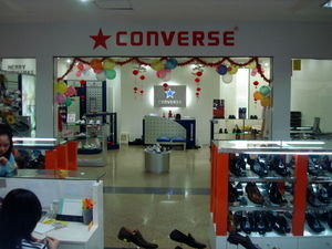 Superstore has a Converse Store
