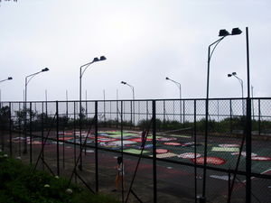 Tennis Court at Ba Na