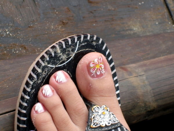 Miss Ha's toes