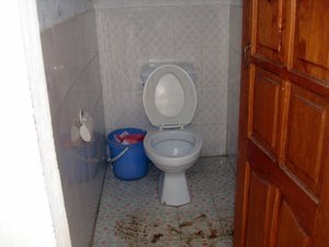 western toilet