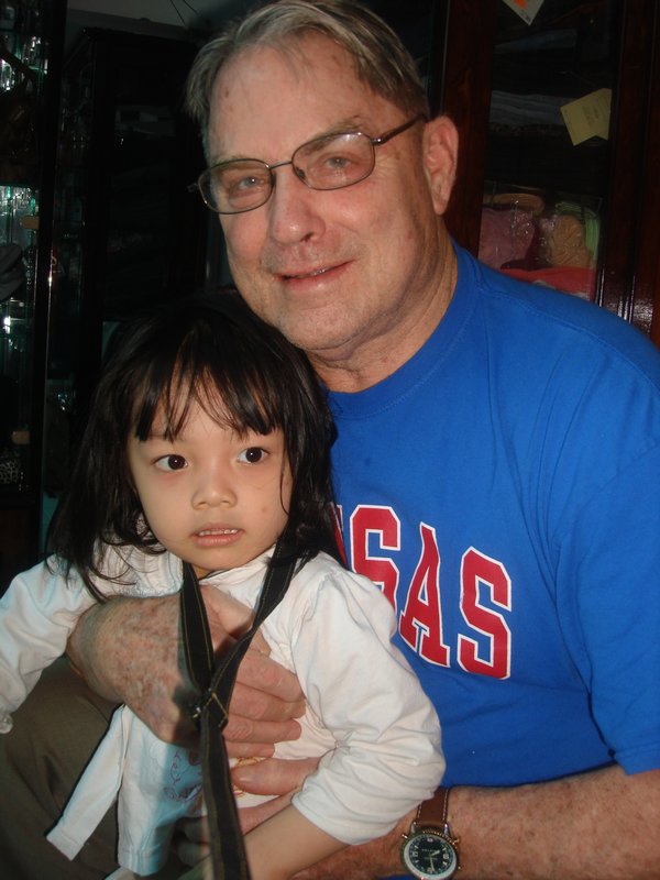 Sarah and Ong(Grandpa)