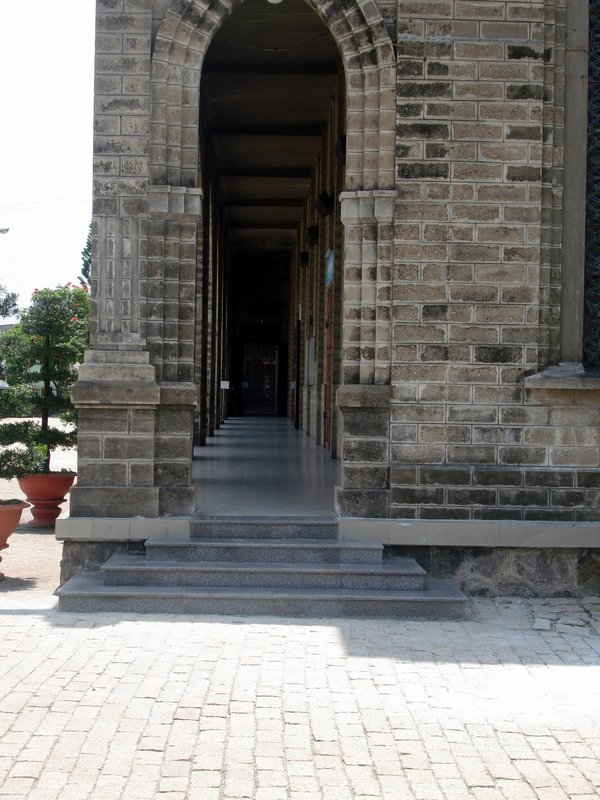 Entrance to Nha Trang Cathedral