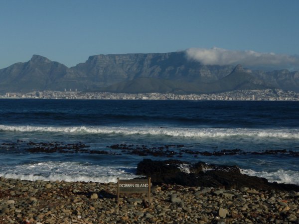 View from Robben Island