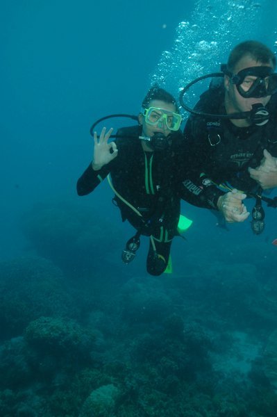 First Time Scuba Diving