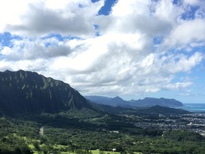 Overlooking Kailua 
