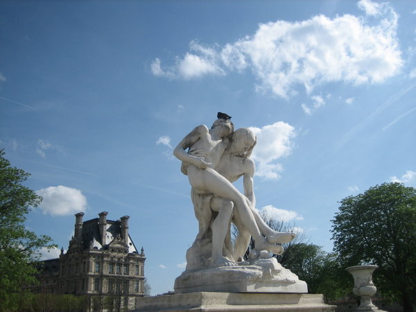 Sculpture in Tuileries