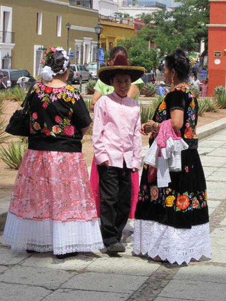 Traditional Dress in Oaxaca
