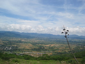 View of the valley from Monte Alban