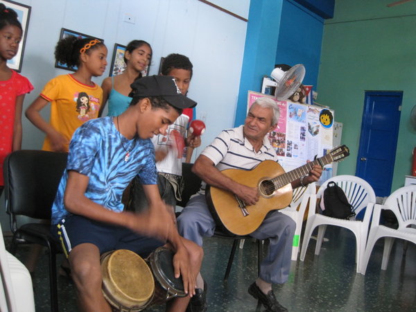 Concert at the after-school program