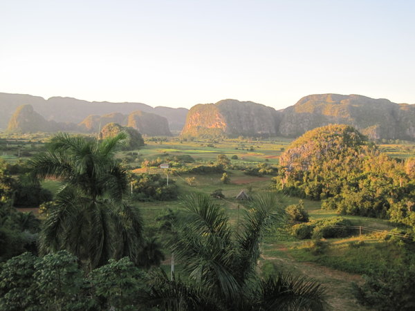 Sunset in the Viñales Valley
