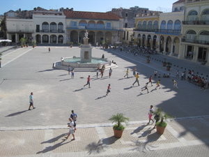 Physical Education in the plaza