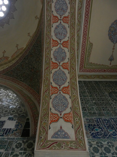 Tiles in the Harem at Topkapi Palace