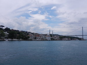 Bosphorus Bridge linking two continents!