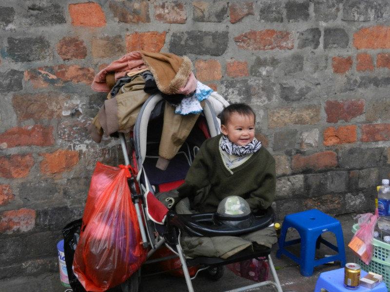 Child in Hanoi