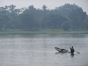 Fisherman in Hué