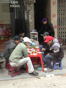 Lunch in Hanoi