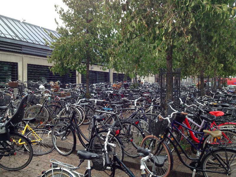 A few bikes in Copenhagen
