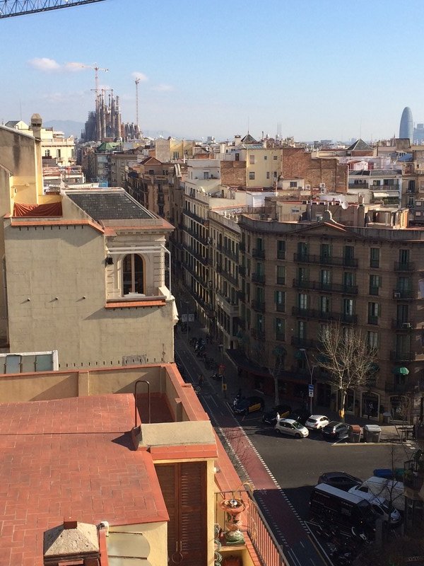 A view from Casa Mila