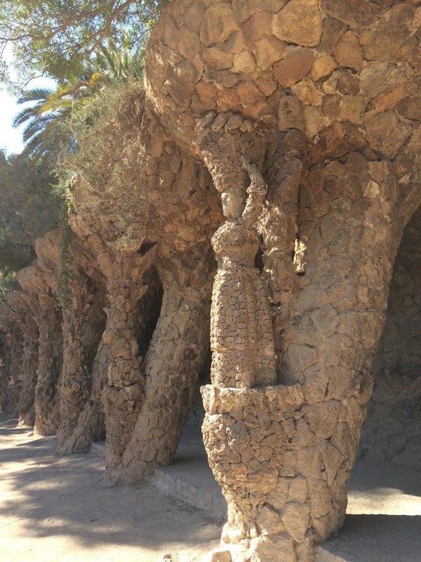 Parc Guell: What was to be the laundry area