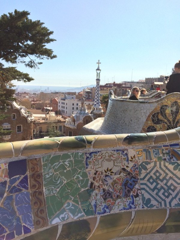 View of the city from Parc Guell
