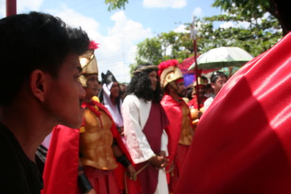 Holy Week Spectacle in Barangay Cutud