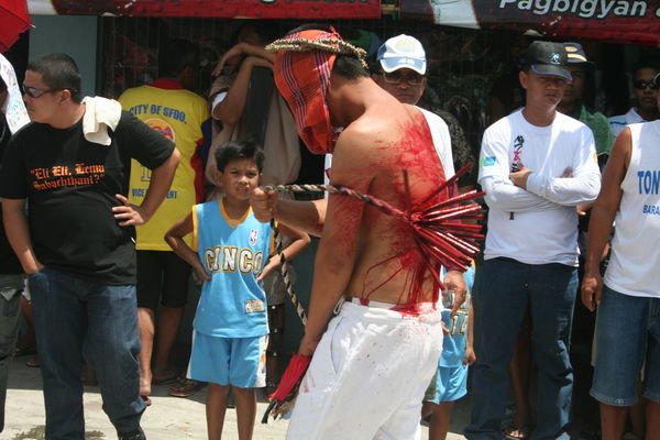 Public Penance during Holy Week