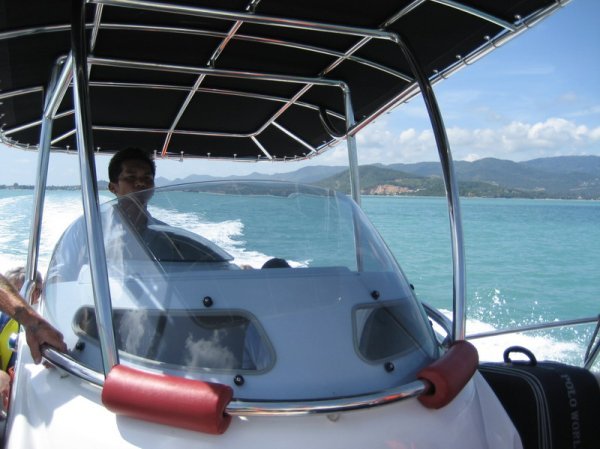Speed boat over to Ko Pha Ngan