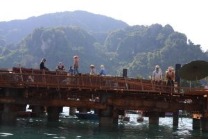 Ko Phi Phi - Construction of a new pier (yup they like to move them)