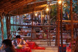 Vientiane (Restaurants by the Mekong River)