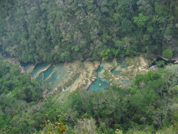 semuc champey from above