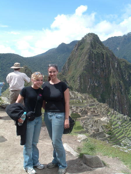 Ashley and me at Machu Picchu