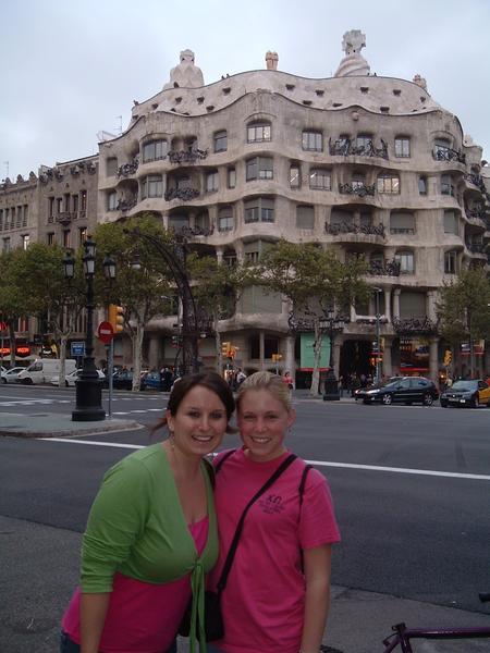 a building designed by Gaudi