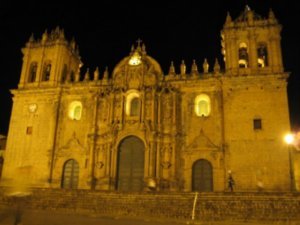 Cathedral by night