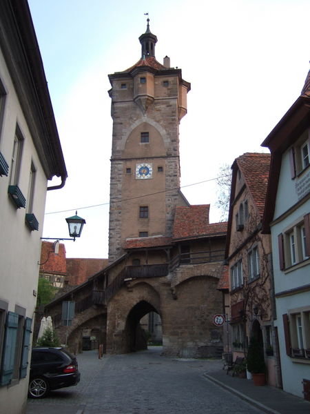 rothenburg city gate